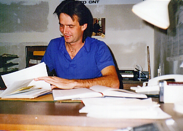 Don, looking after the details at CIFD, c. 1988