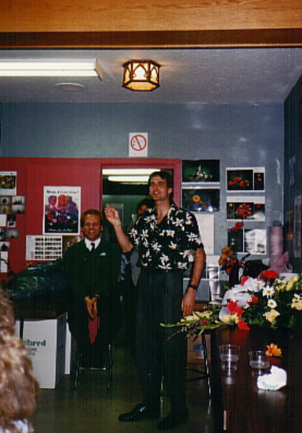 Don in the first CIFD classroom, c. 1989