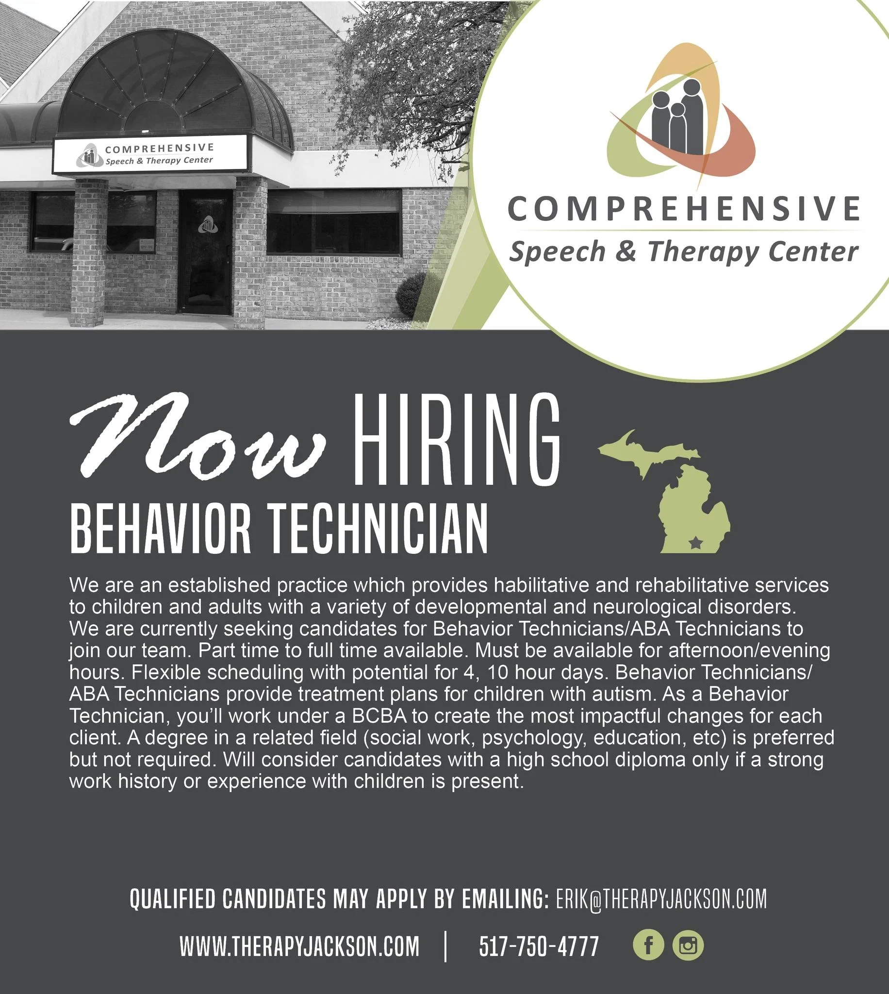 BECOME A PART OF OUR TEAM!  With more than 20 YEARS of SUCCESSFUL operation, we are THRIVING!