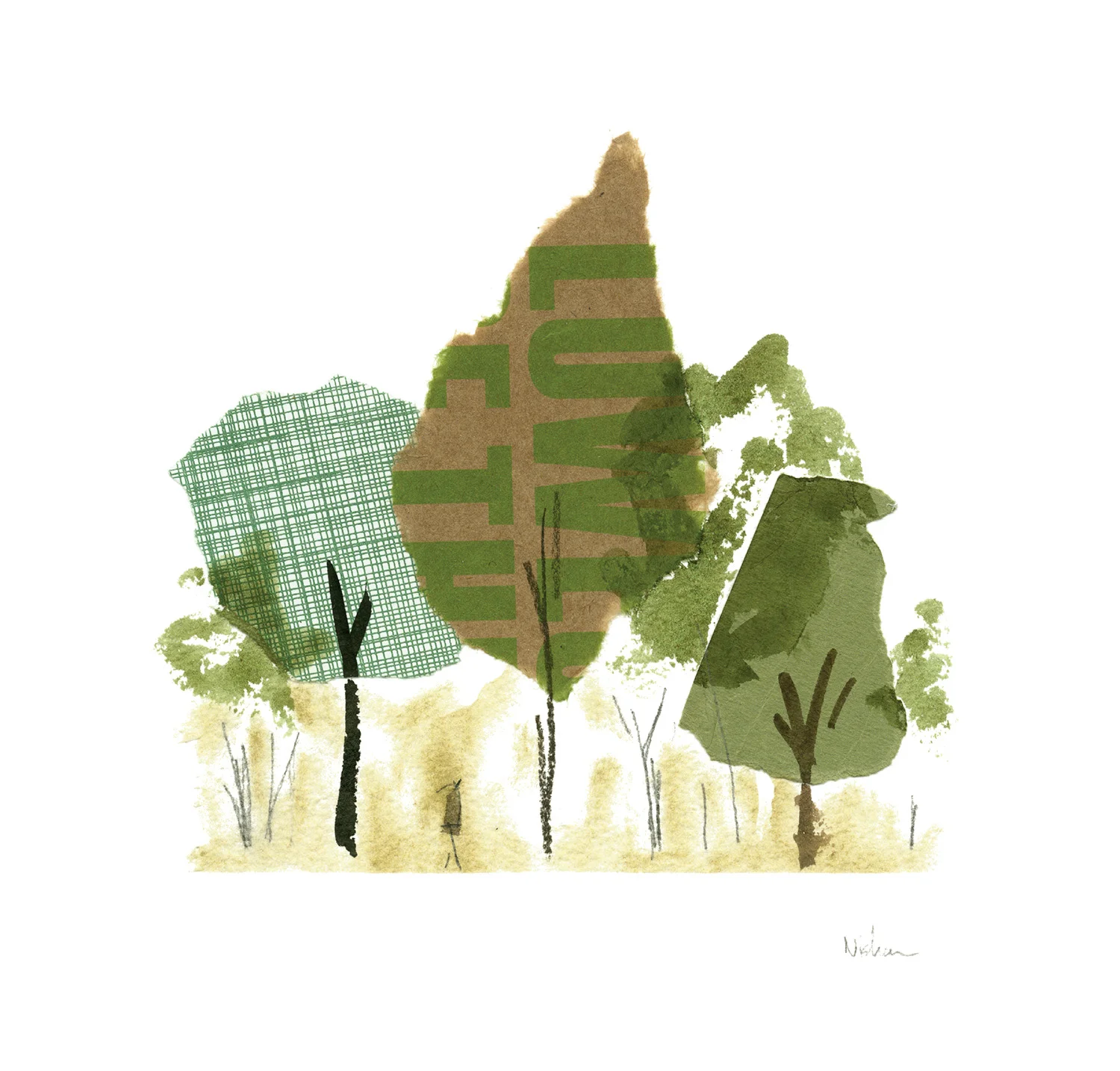 Walking Among Trees