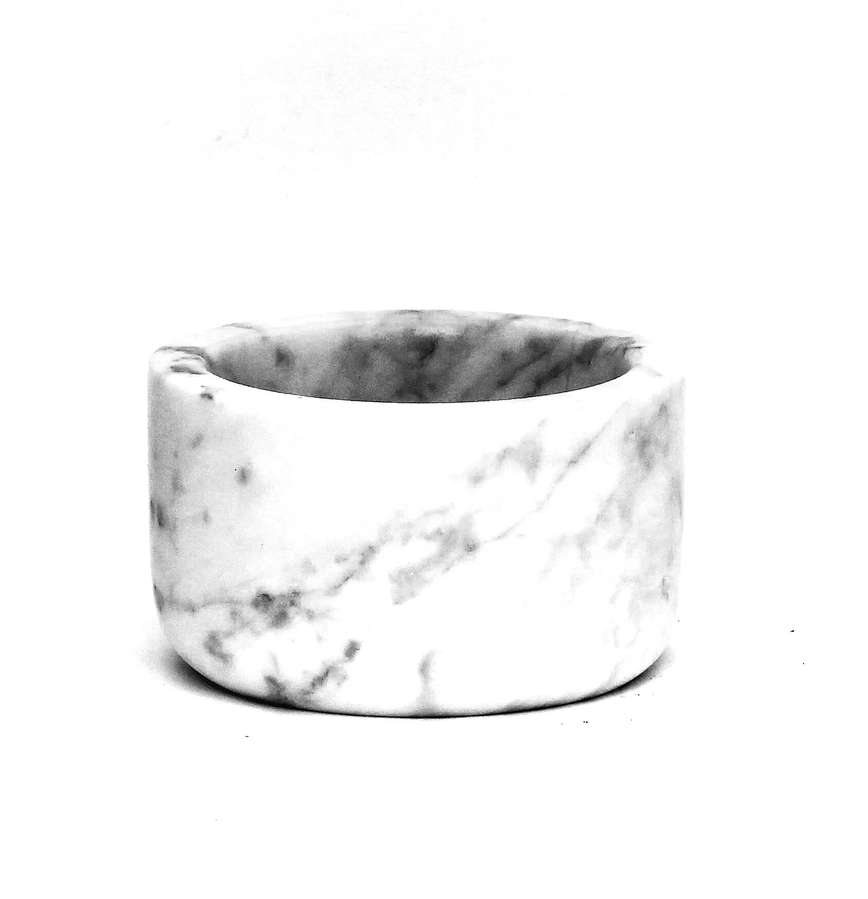 Carrara Marble bowl - white