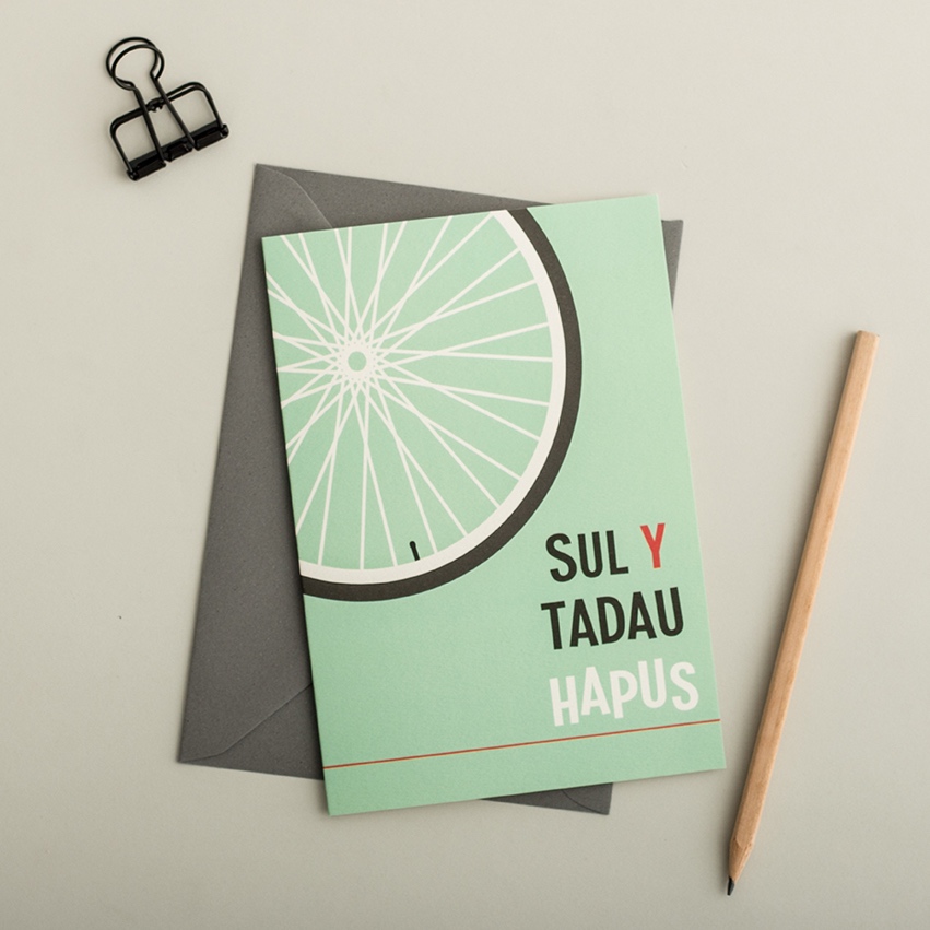 Welsh Fathers Day Card