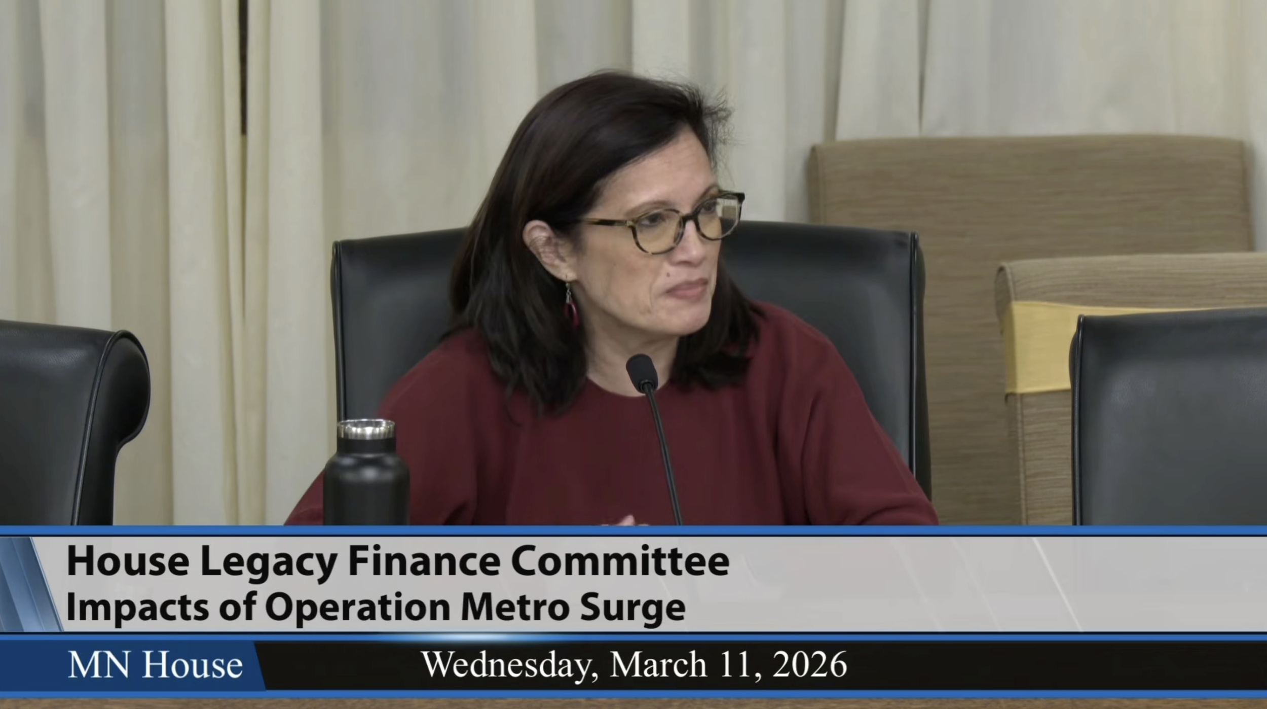 Mu artistic director speaks to Congress