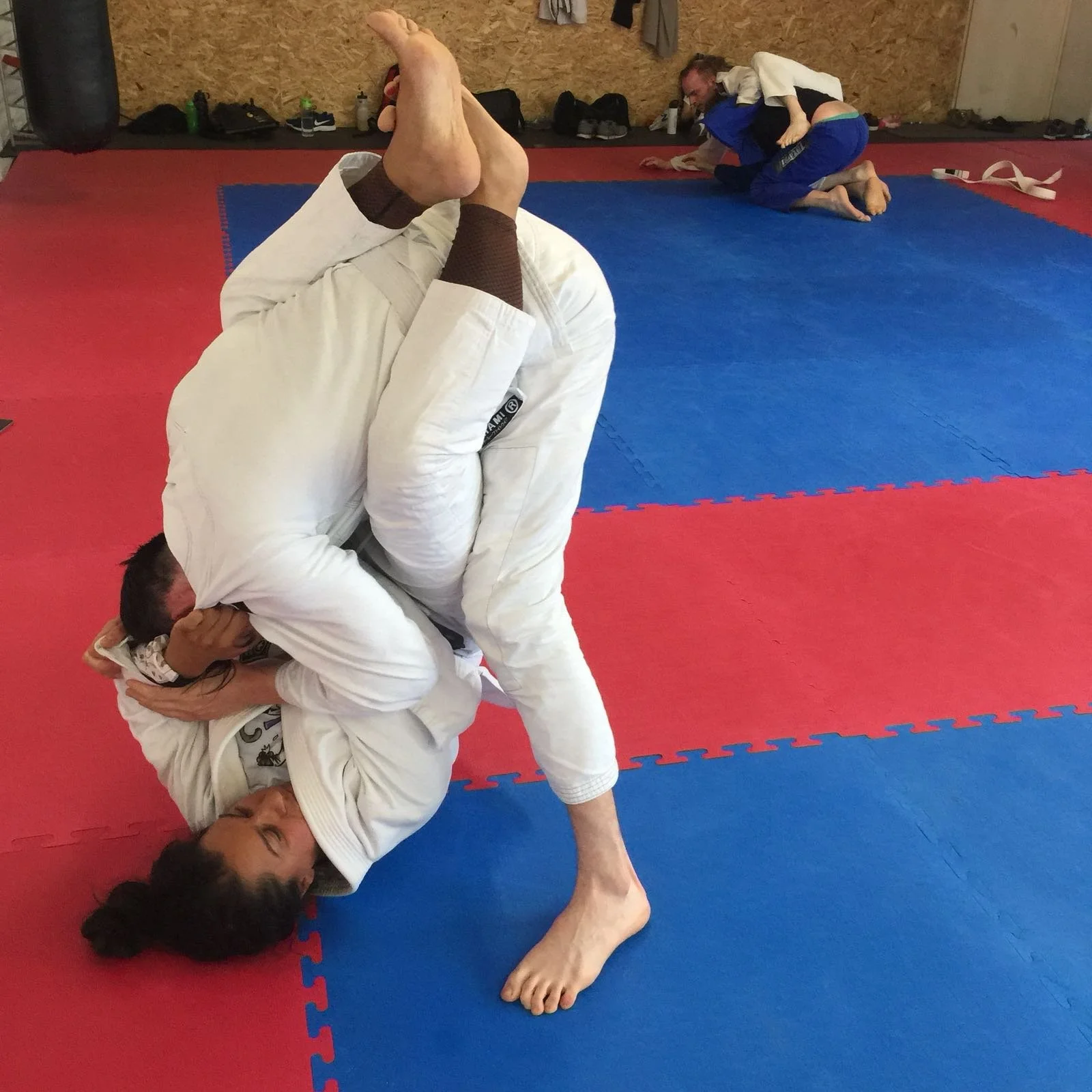 Brazilian Jiu Jitsu - training at my club in the UK.JPG
