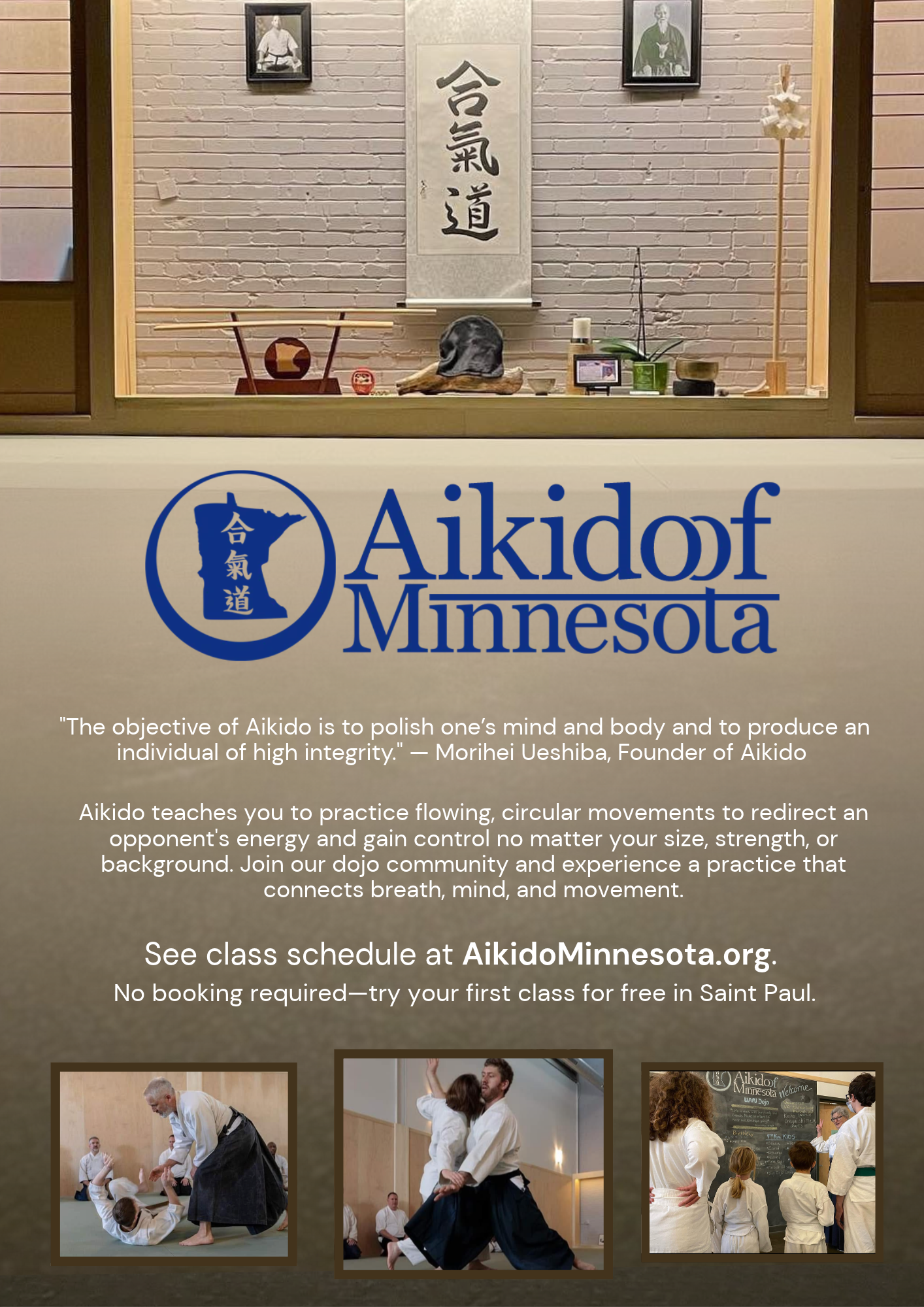 Aikido of MN ad
