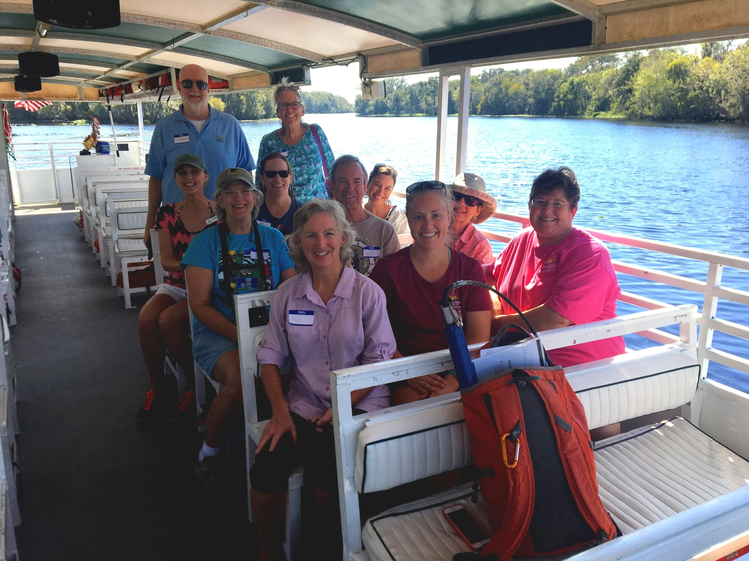 Save Our Rivers and Springs Academy, Class 1 - St. John’s River Boat Tour