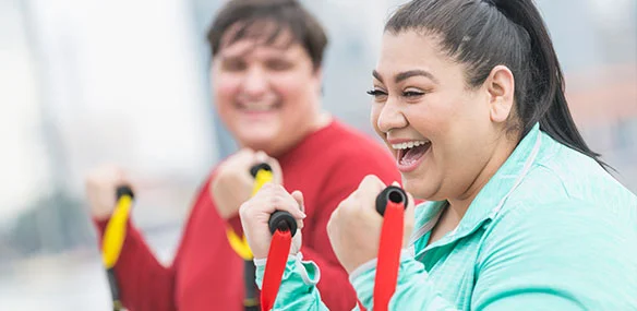 The over weight world we live in.