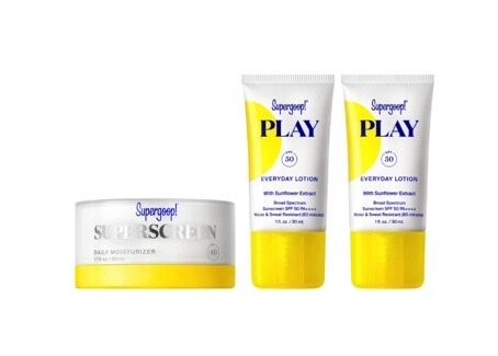 SUPERGOOP Daily Moisturizer SPF 40 Sunscreen Set