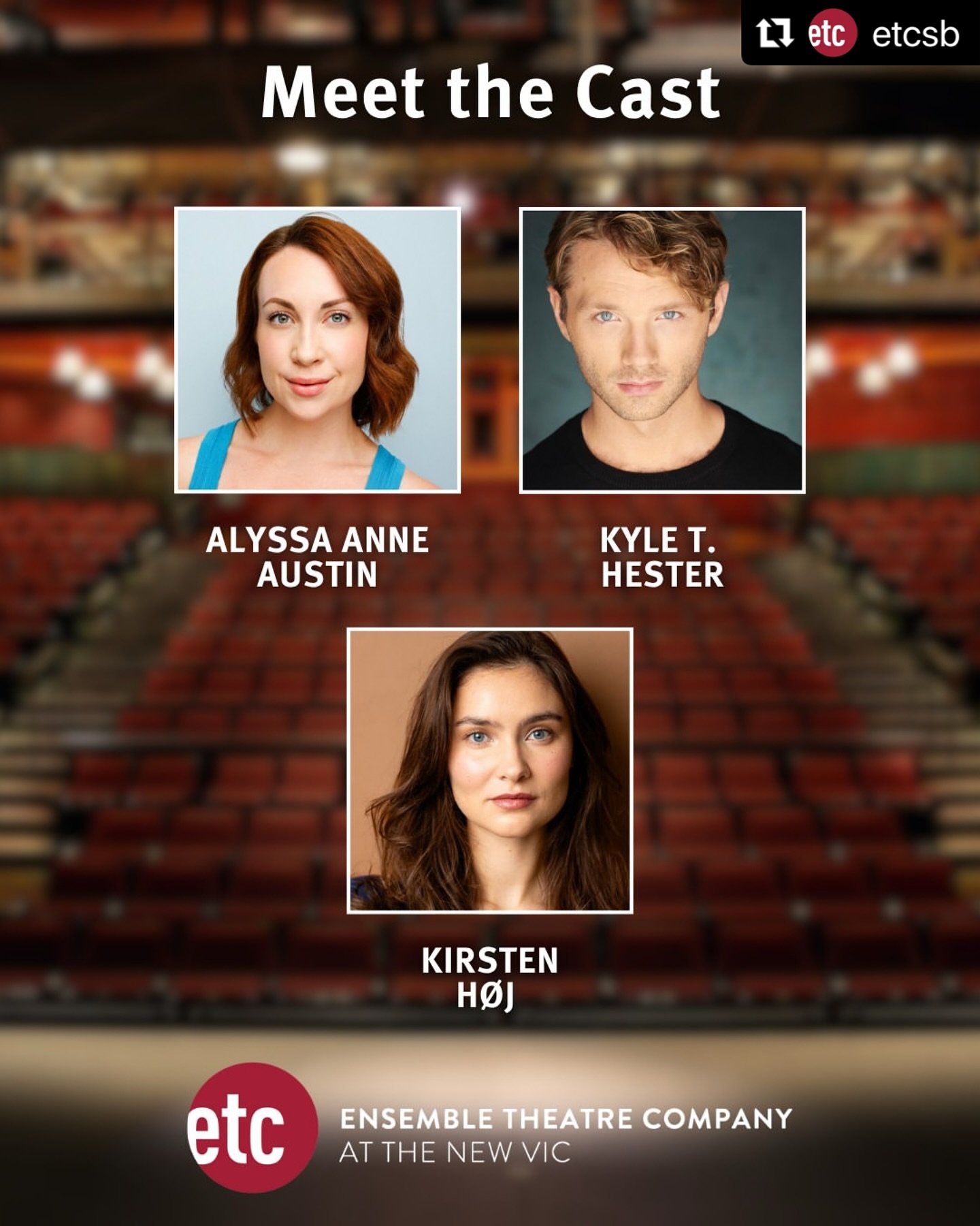 Meet the powerhouse trio currently rehearsing THE COMPLETE WORKS OF JANE AUSTEN, ABRIDGED at Ensemble Theatre Company in Santa Barbara @etcsb 

What happens when you take the wit, romance, and wisdom of Jane Austen&rsquo;s greatest works and distill 