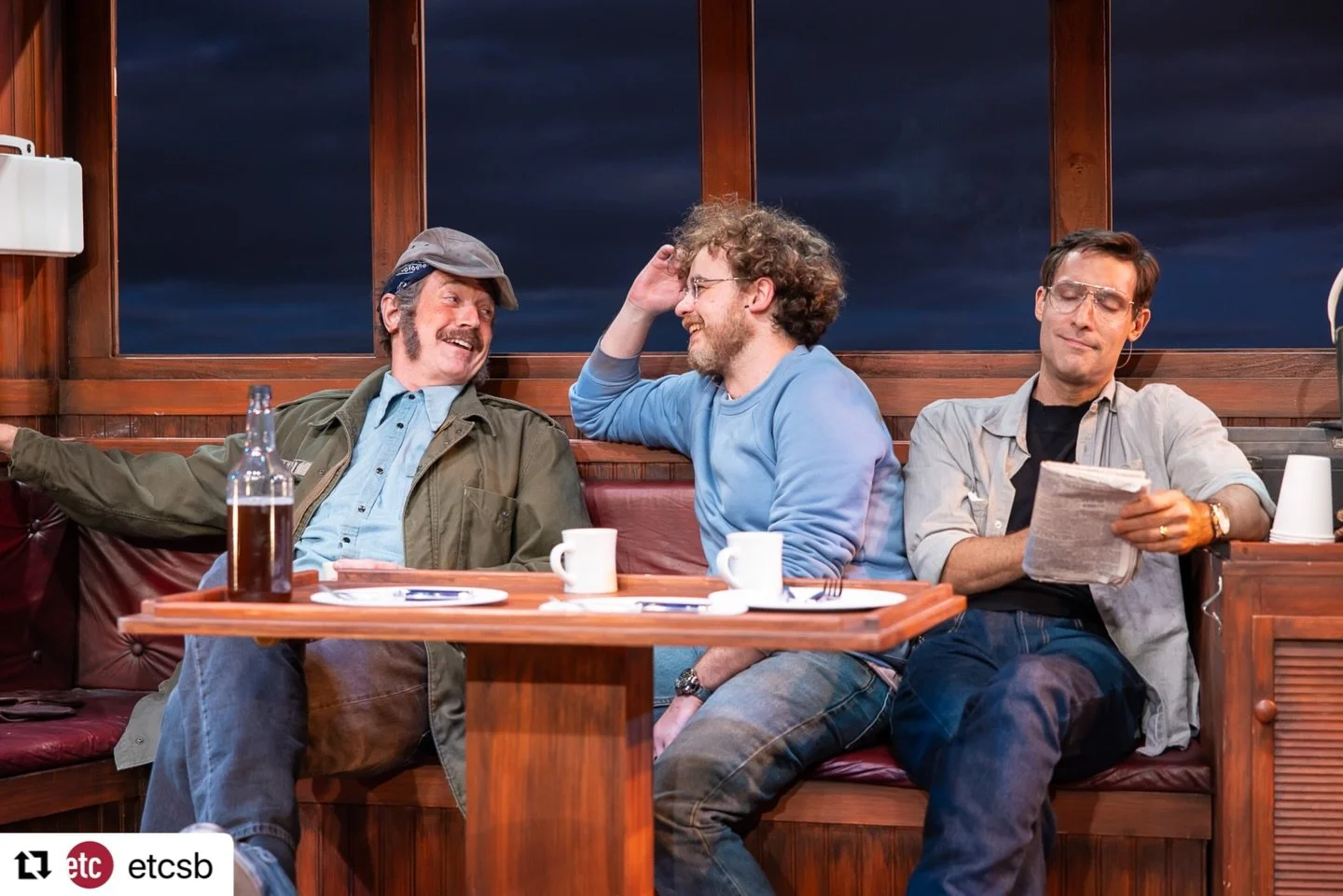 THE SHARK IS BROKEN is now open at Ensemble Theatre Company in Santa Barbara! See it now through February 22nd! @etcsb 

#theatrecasting #ETCSB #EnsembleTheatreCompany #SantaBarbara #TheSharkIsBroken

📸 Photo by Jason Needle