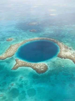 The Great Blue Hole of Belize