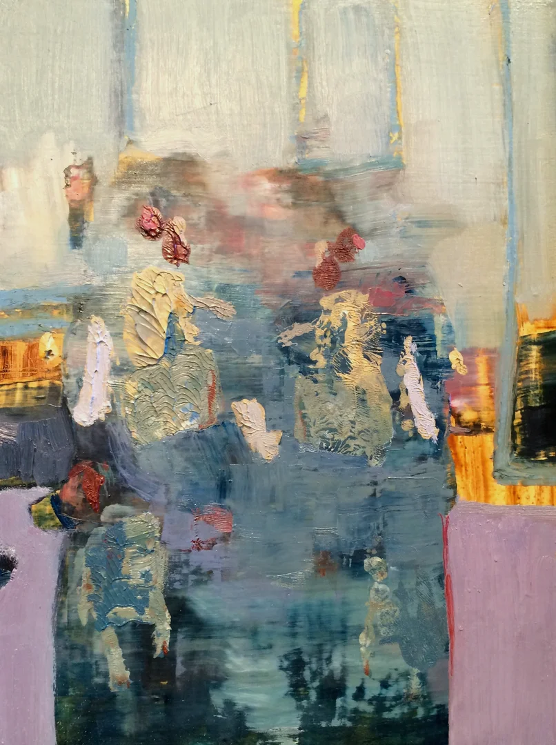 A/Part, oil on panel, 12x9 in, 2016, sold