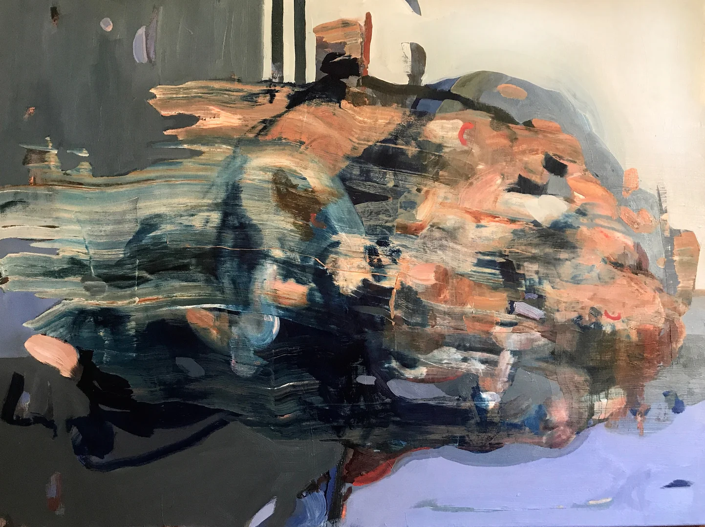In the Round, oil on canvas, 30x40in, 2017, sold