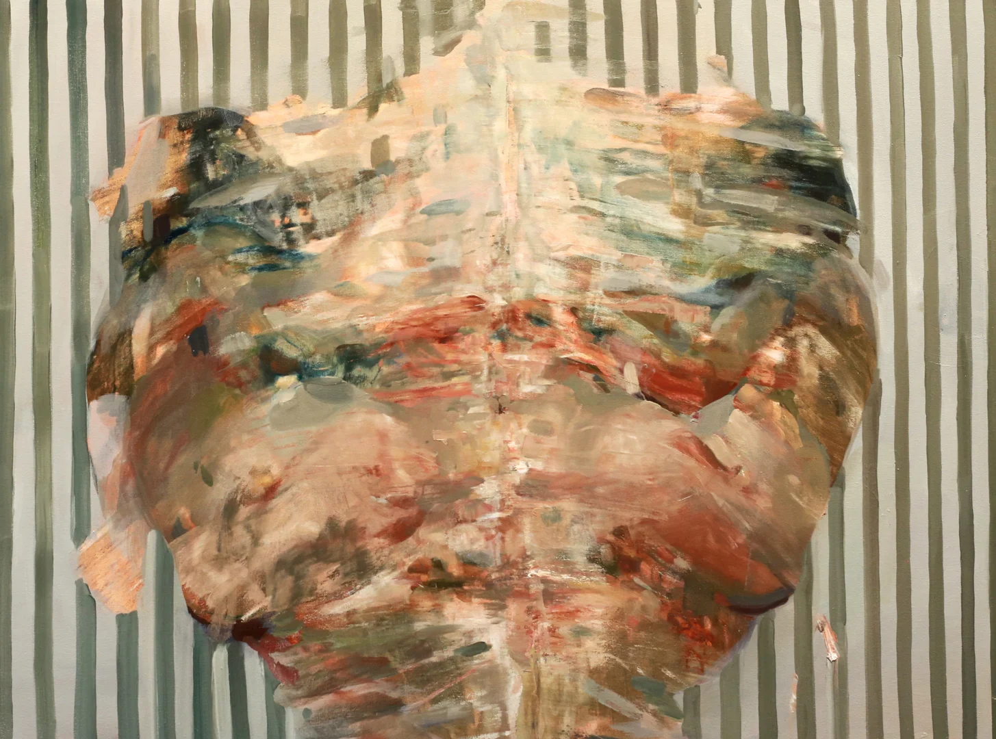 Alignment, oil on canvas, 30x40in, 2017, sold