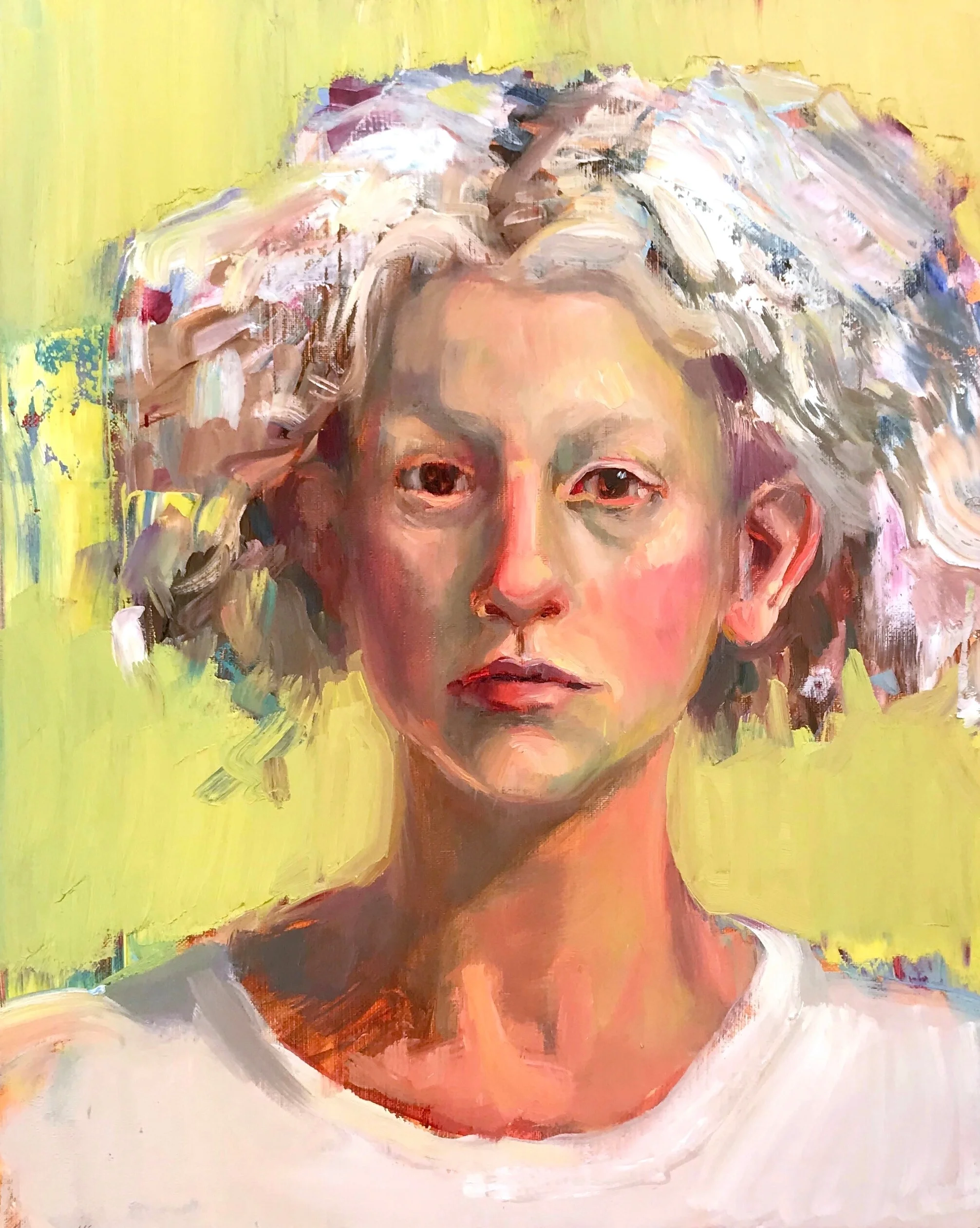 Alex, oil on canvas, 18x24in, 2019, available