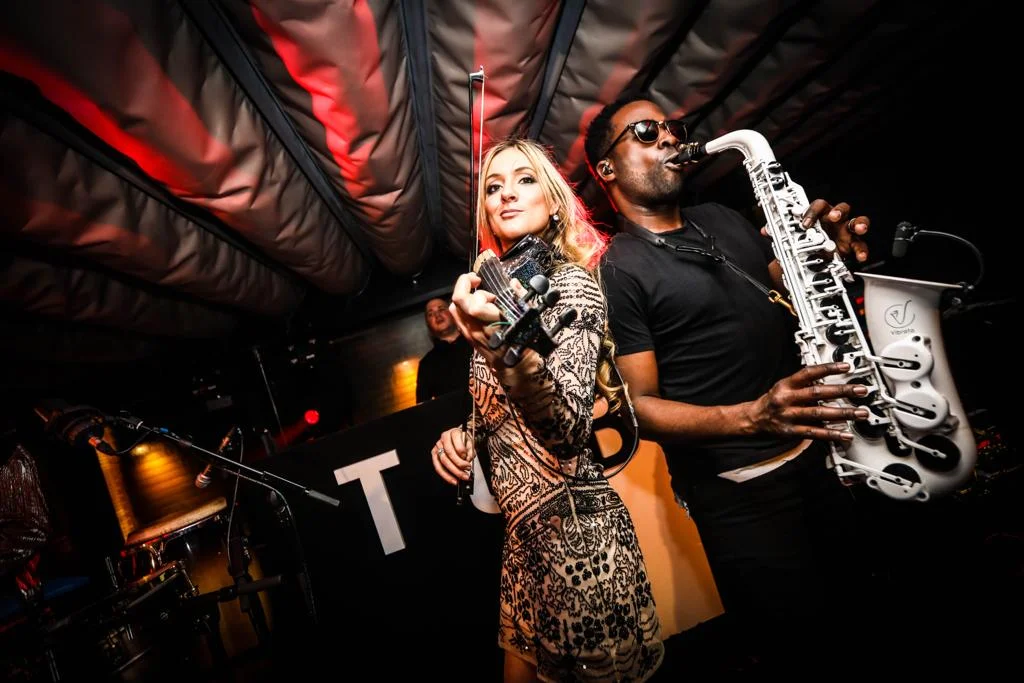 Sax &amp; Violin, Colony Club, Manchester