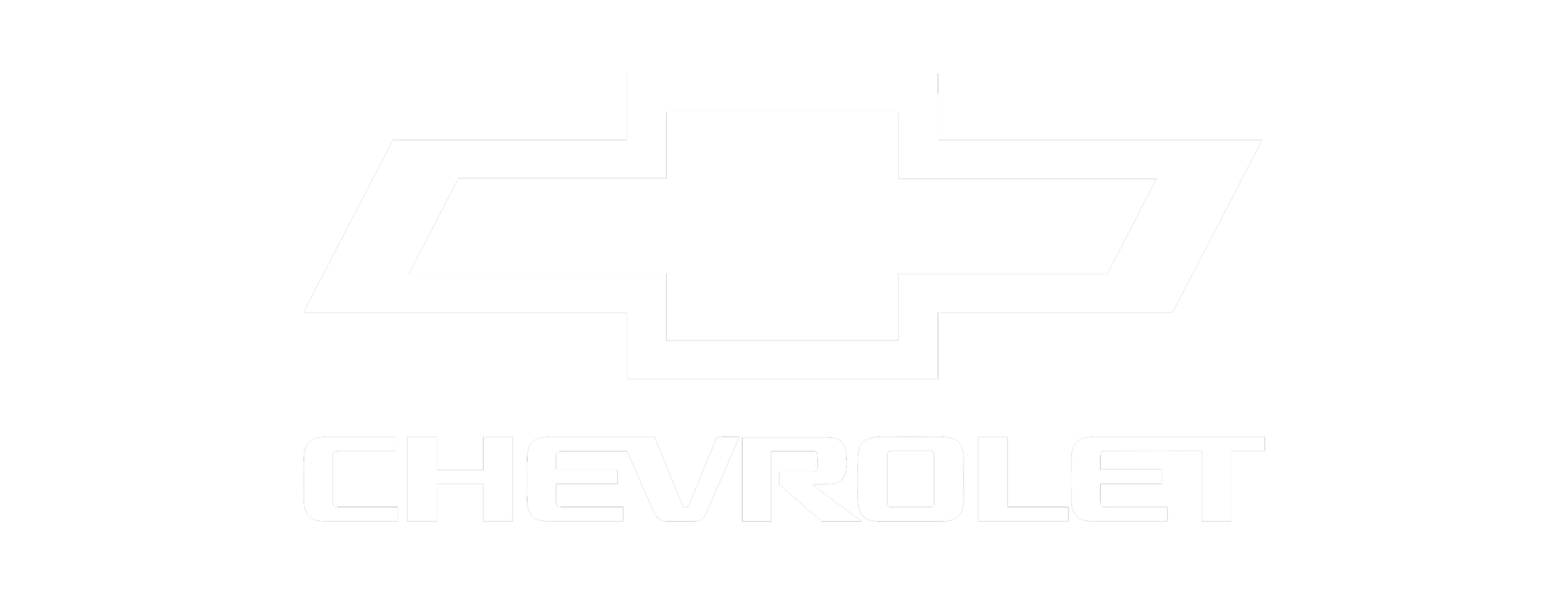 Chevrolet logo featuring a stylized bowtie shape above the word 'CHEVROLET' in block letters.