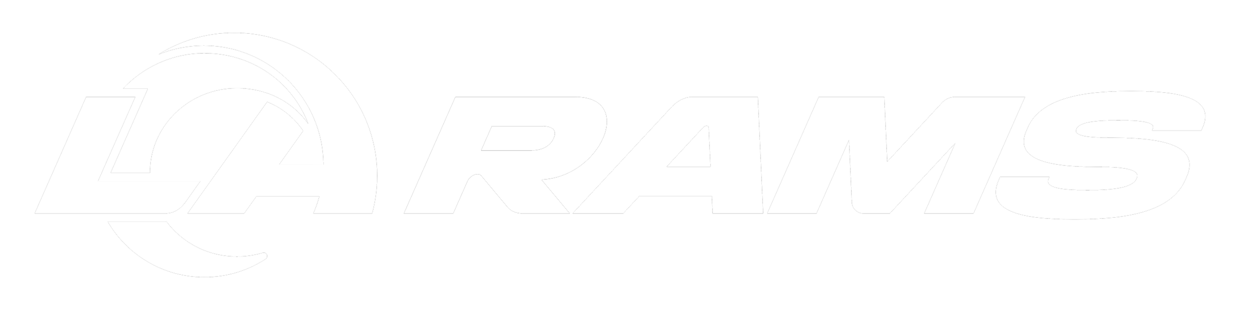 LARAMS logo in black and white with stylized text.