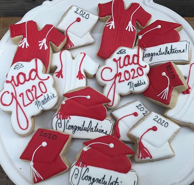 South Portland High School Graduation Cookies 
#graduation #decoratedcookies #sugarcookies #customcookies