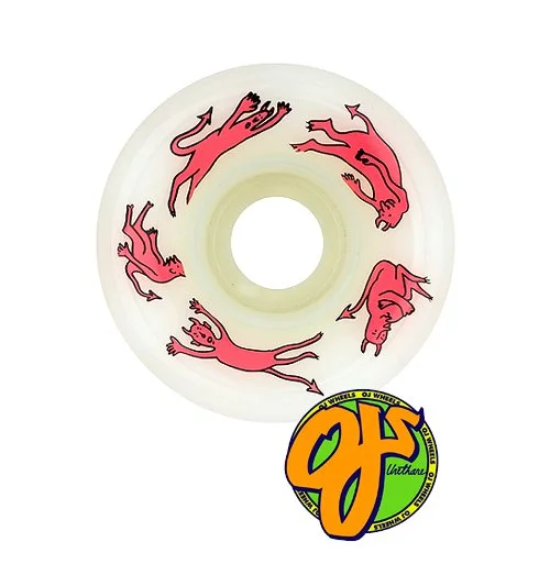OJボーイ OJ Super Juice 78a Skateboard Wheels - Orange/Yellow - 60mm – CCS