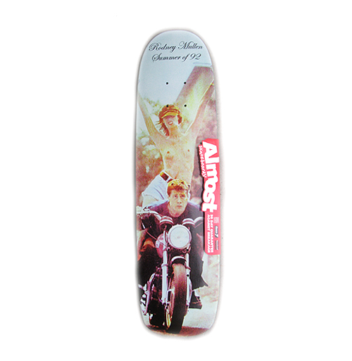 ALMOST/DECOMPOSED Rodney Mullen biker 7.375" x 27.75"