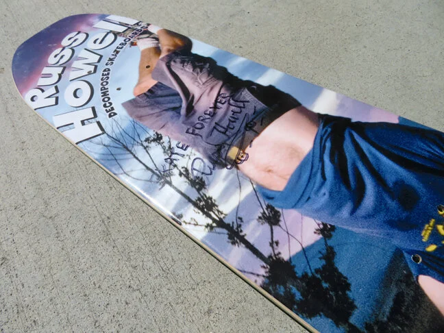 RUSS HOWELL - handstand 7.25 x 27.125