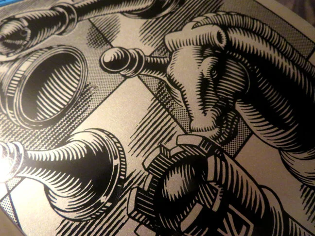 POWELL PERALTA Rodney Mullen series 12 (SILVER) — decomposed
