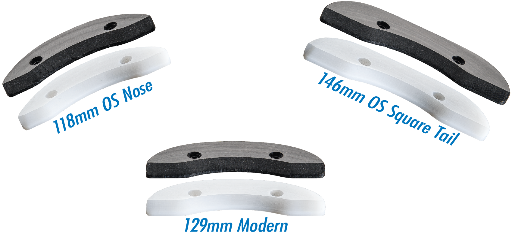 SEISMIC Modern Skid Plate 5" / 128mm (BLACK) — skateboards