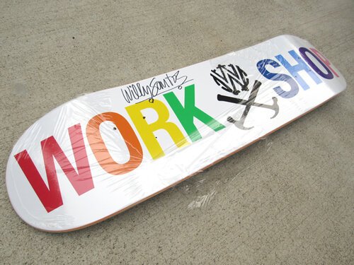 Autographed decks — decomposed skateboards - freestyle skateboards