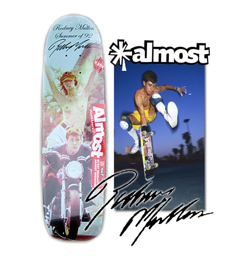 ALMOST/DECOMPOSED Rodney Mullen freestyle (autographed)