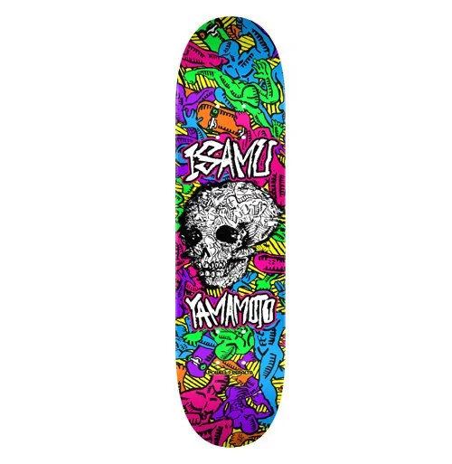 Powell Peralta Isamu Yamamoto Art 7.625 x 31.625 — decomposed 