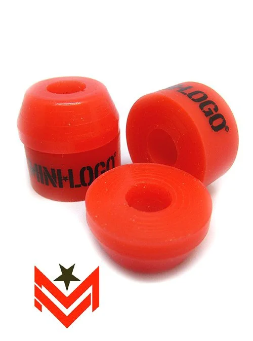 MINI LOGO Hard Red bushings 100a — decomposed skateboards - freestyle ...