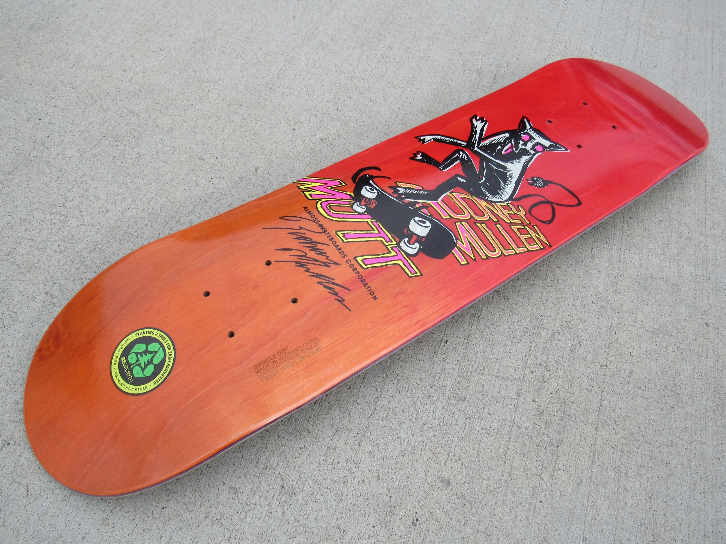 Almost Rodney Mullen スケートボード コンプリート　7.5 ALMOST Rodney Mullen Silver Lining (Metallic) R7 7.75