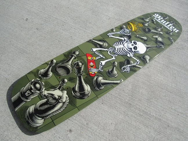 POWELL PERALTA Rodney Mullen Chess 13th Series — decomposed