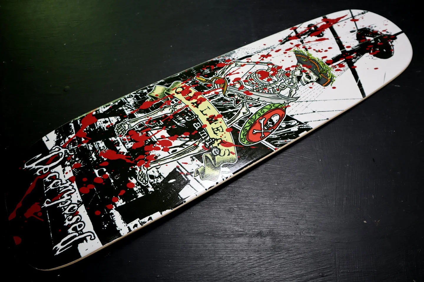 JAMIE CHALMERS skeletal pirate 7.25