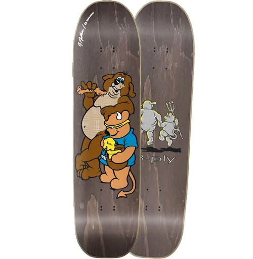 WORLD INDUSTRIES Rodney Mullen FREESTYLE bear 7.375 x 28.5