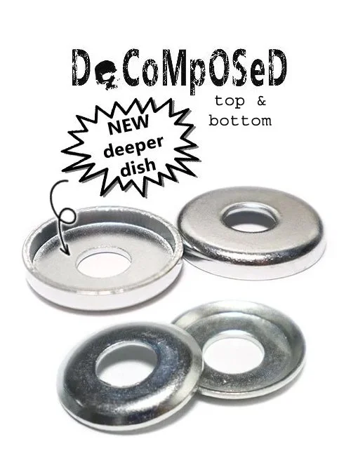 Top & Bottom bushing washer 2.0 DEEPer dish