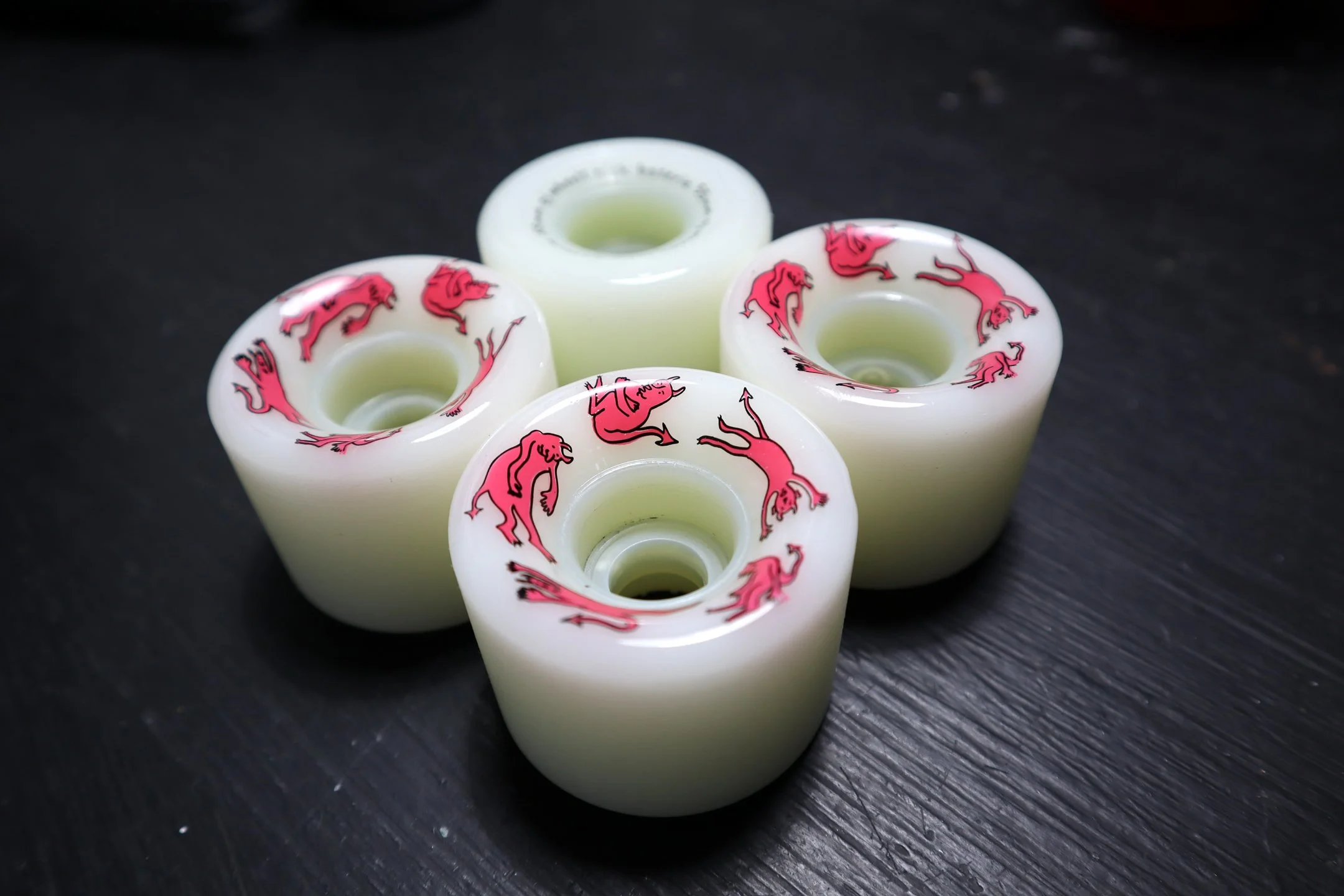 Krazy Dotty style⑤：オリジナル 55mm Nick Boserio Little Devils 99a OJ — decomposed skateboards