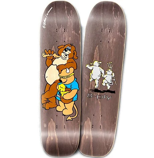 WORLD INDUSTRIES Rodney Mullen FREESTYLE bear 7.375 x 28.5"