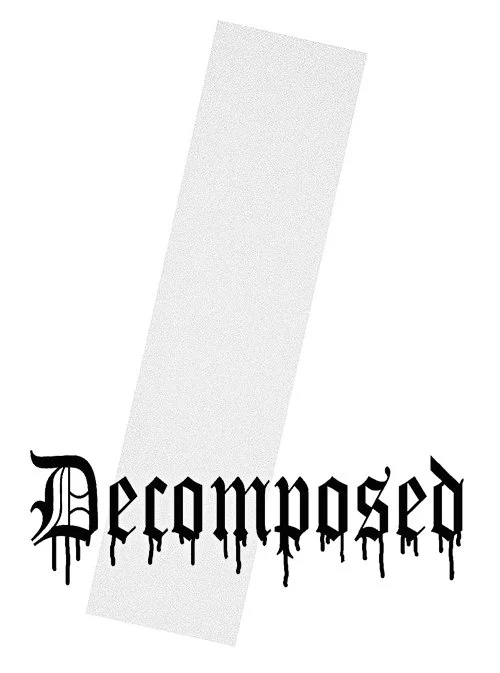DECOMPOSED transparent griptape