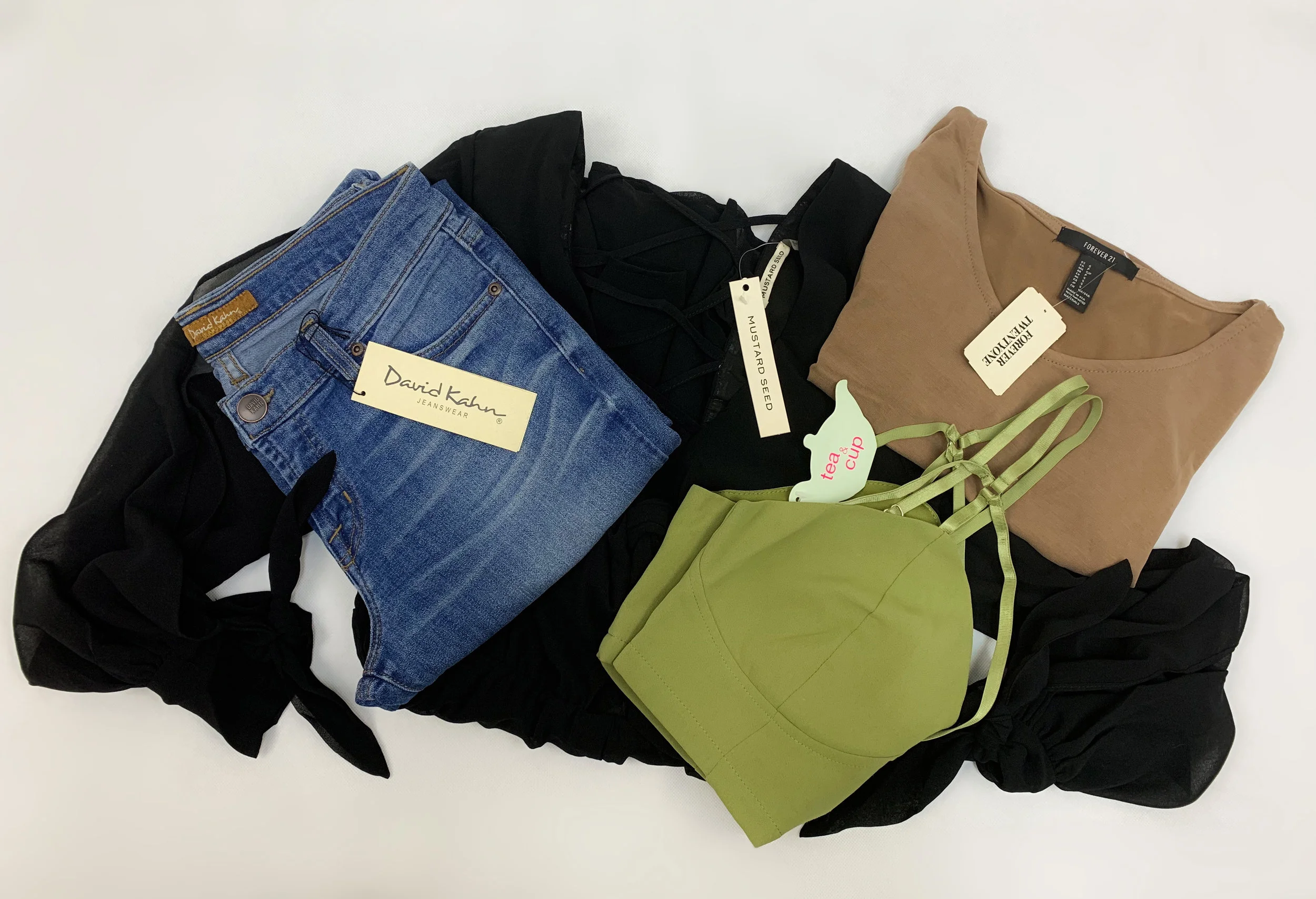 Example brands in your Fashion Maids box! Photo by The Fashion Maids.