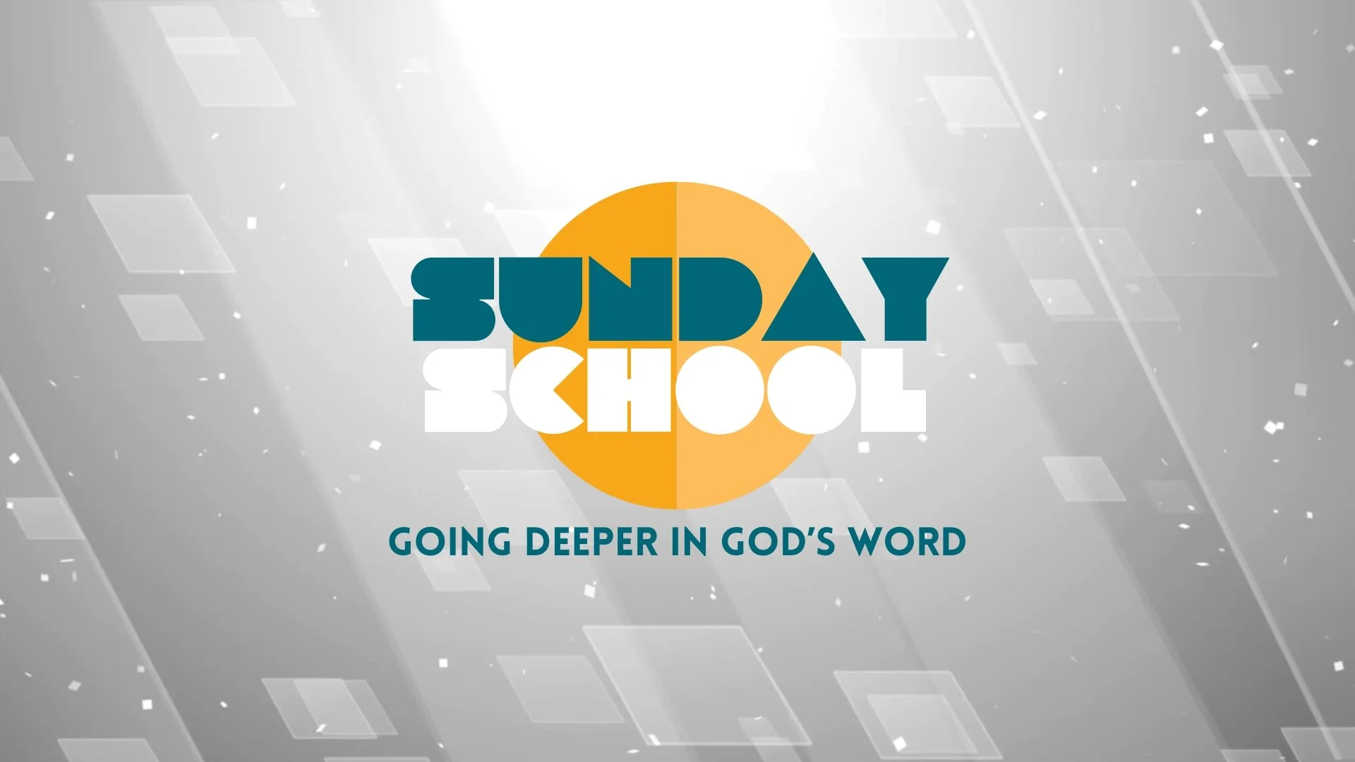 Sunday School Class-on a Tuesday   