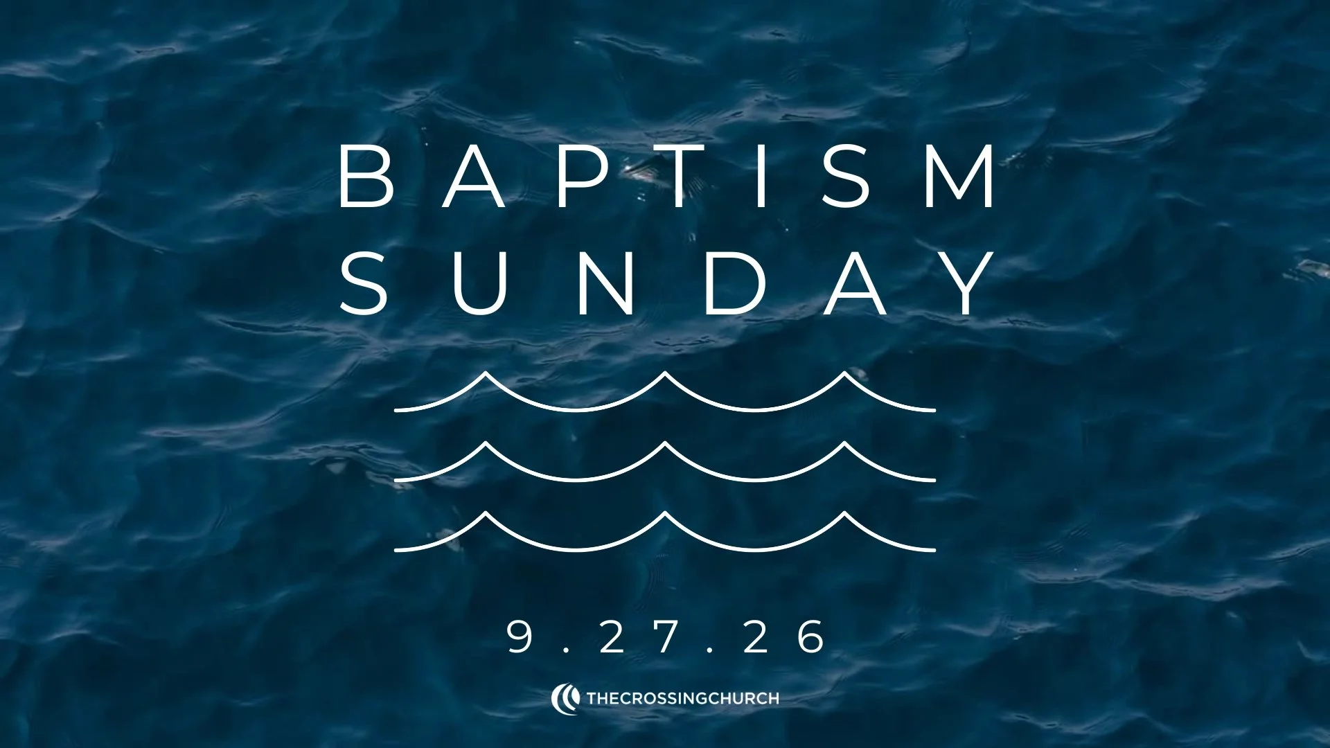Baptism Sunday 