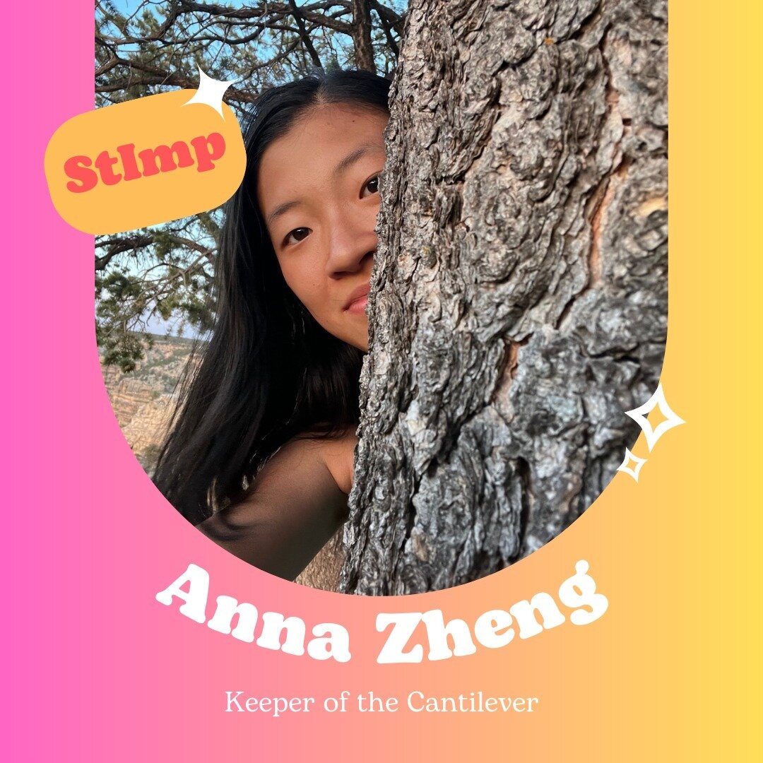MEET ANNAZ!

Pronouns: she/they

Stage Improvisor

Favorite SImps Format: Duoprov

Favorite SImps quote: &ldquo;Like perhaps a curvy potato could be compared to gay people&rdquo; - as sung by Lana Tleimat

THREE THINGS!

Anxious? 7/10
Bird? 6/10
Slee
