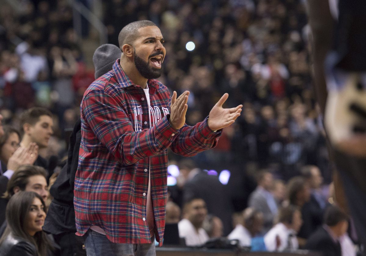 Toronto-born Drake is the Toronto Raptors Global Ambassador (image cred: The Toronto Star)