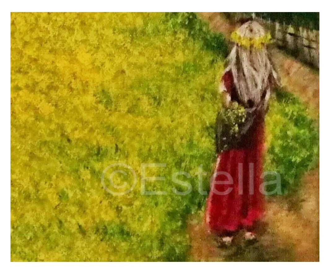 Natures Gold - The red dress dilemma.