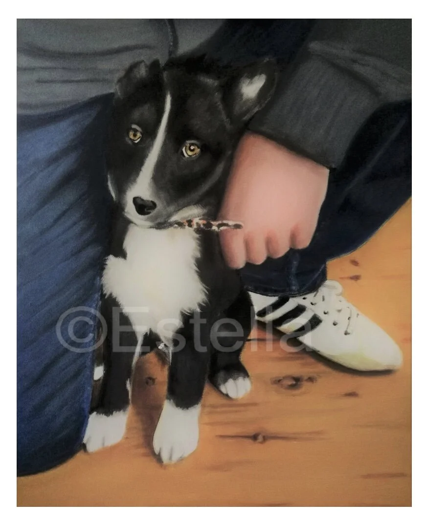 Oil on canvass in progress