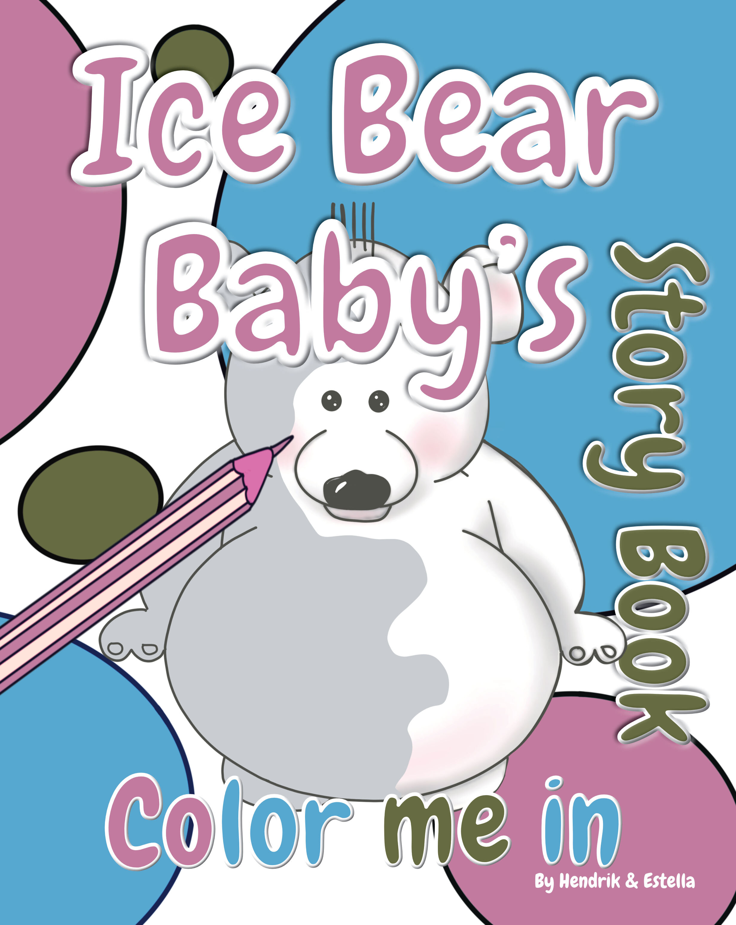 Now available! Ice Bear Baby's 'Colour Me In' Storybook
