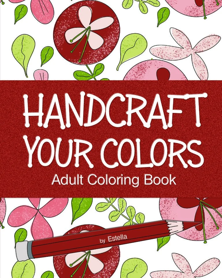 HANDCRAFT YOUR COLORS Adult Coloring Book - (New Series Release)