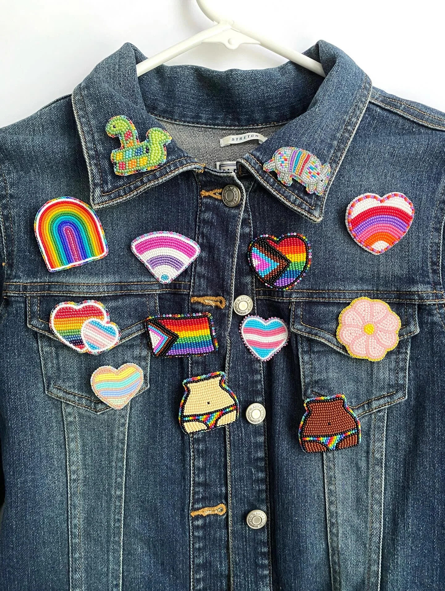 Pride gear, early stocking stuffers, very late Mother’s Day gift — or a little something for yourself & you don’t even have to feel bad about it bc all proceeds go to local charities. link in bio or search KateHartStudio on Etsy